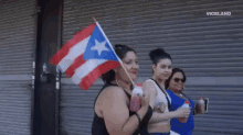 puerto rico flag plus size smile