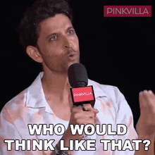 Who Would Think Like That Hrithik Roshan GIF - Who Would Think Like That Hrithik Roshan Pinkvilla GIFs