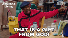 That Is A Gift From God Vinny GIF - That Is A Gift From God Vinny Assisted Living GIFs