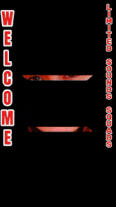 a poster with a woman 's face and the words welcome official request room 601