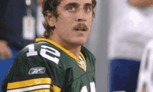 aaronrodgers rodgers packers mustache stache