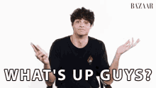 Whats Up Guys Howdy GIF - Whats Up Guys Howdy Hey GIFs