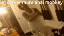 Un Server Mute Anal Monkey GIF - Un Server Mute Anal Monkey Anal Monkey Bc GIFs