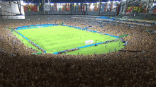 full stadium international olympic committee250days brazil crowded full room