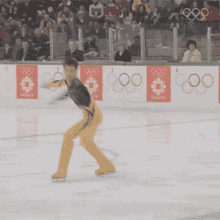 Spinning Brian Orser GIF - Spinning Brian Orser International Olympic Committee250days GIFs