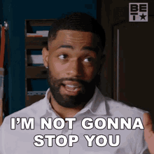 Im Not Gonna Stop You Mike Alexander GIF - Im Not Gonna Stop You Mike Alexander Bruh Show GIFs