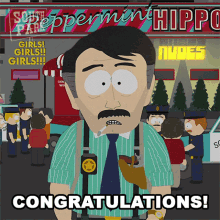 Congratulations Lieutenant Dawson GIF - Congratulations Lieutenant Dawson South Park GIFs