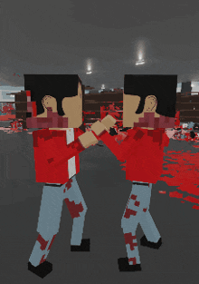 Paint The Town Red Punch GIF - Paint The Town Red Punch Clone GIFs