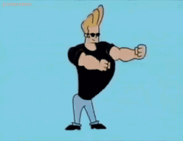 Johnny Bravo Cartoon Network GIF - Johnny Bravo Cartoon Network Dance -  Discover & Share GIFs