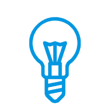blink idea bulb light electricity
