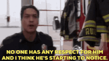 Station19 Theo Ruiz GIF - Station19 Theo Ruiz No One Has Any Respect For Him GIFs
