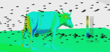 Aerodynamics Cow GIF