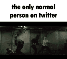 Oldboy Only Normal Person On Twitter GIF