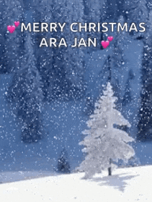White Christmas Winter GIF