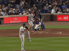 a baseball player with the number 40 on the back of his shirt