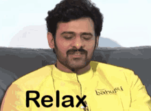Relax Chill GIF - Relax Chill Prabhas GIFs