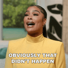 Obviously That Didn'T Happen Basketball Wives Orlando GIF - Obviously That Didn'T Happen Basketball Wives Orlando Of Course That Didn'T Happen GIFs