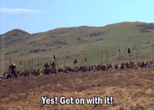 Monty Python Monty Python And The Holy Grail GIF - Monty Python Monty Python And The Holy Grail Get On With It GIFs