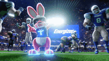 Energizer Bunny Football GIF - Energizer Bunny Football Dancing GIFs