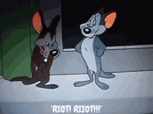 Hubie And Bertie Looney Tunes GIF - Hubie And Bertie Looney Tunes Riot GIFs