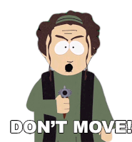 Dont Move Elder Garth Sticker - Dont Move Elder Garth South Park Stickers