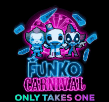 Only Takes One Funko Carnival GIF - Only Takes One Funko Carnival GIFs