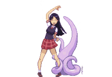 schoolgirl tentacle love