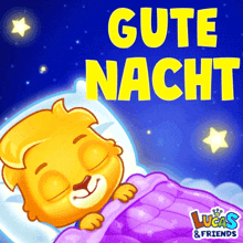 Gute Nacht Mond GIF - Gute Nacht Mond Sterne - Discover & Share GIFs