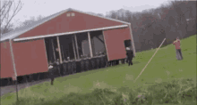 Barn Amish GIF