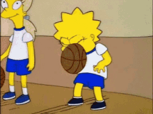 Lisa Simpson Basket Ball GIF