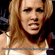 mickie james saturday night main event you broke my heart but now im gonna break you