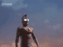 a man in a suit is holding a lightning bolt in his hands .