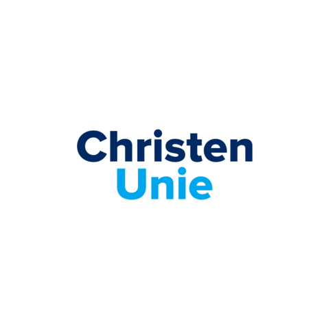 Christen Unie Logo Sticker - Christen Unie Logo Politiek Stickers