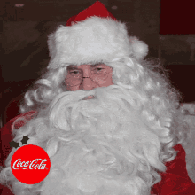 Santa Coke Santa GIF - Santa Coke Santa Coke GIFs