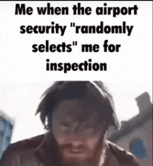 me at the airport