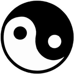 Yin And Yang Sticker - Yin And Yang Stickers