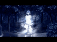 Snow Woman GIF - Rosario Vampire Anime Mizore GIFs