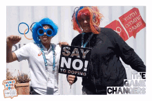 Say No To Doping Thumbs Up GIF - Say No To Doping Thumbs Up Shoot Dance GIFs