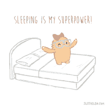 Slothalida Sleeping GIF - Slothalida Sleeping Superpower GIFs
