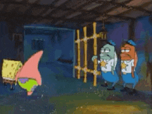 Twicesego Spongebob And Pactrick Go To Jail GIF - Twicesego Spongebob And Pactrick Go To Jail GIFs