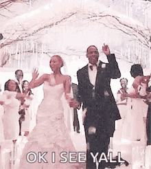 Wedding Beyonce GIF - Wedding Beyonce Jayz GIFs