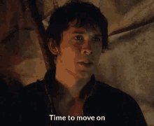 Bellamy Blake Time To Move On GIF - Bellamy Blake Time To Move On The100 GIFs