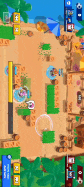 a screenshot of a game called brawl stars on a cell phone screen