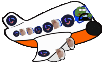 Valor Pepe Plane Sticker - Valor Pepe Plane Stickers