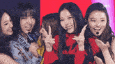 a group of young women are posing for a picture with sbs written on the bottom