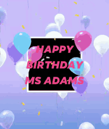 birthday adams