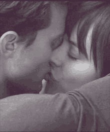 Kiss Fifty Shades Of Grey GIF - Kiss Fifty Shades Of Grey Dakota Johnson GIFs