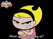 What Are You Looking At Mandy GIF - What Are You Looking At Mandy The Grim Adventures Of Billy And Mandy GIFs