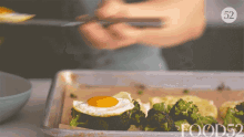 broccoli fried egg put on food52 how to