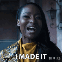 I Made It Gabrielle GIF - I Made It Gabrielle Wednesday GIFs